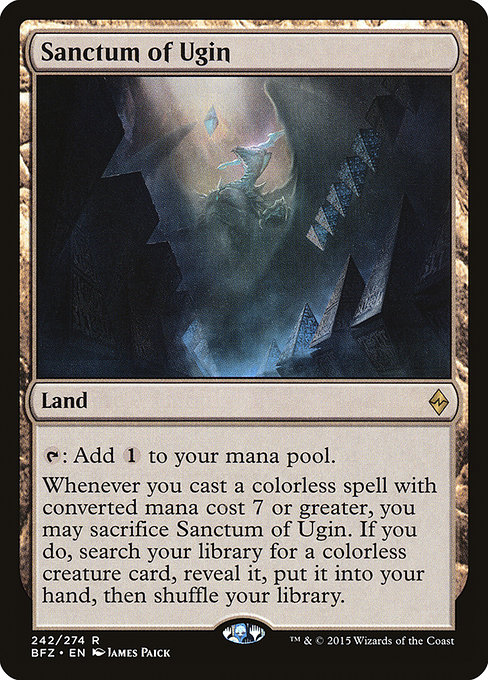 Sanctum of Ugin (bfz) 242