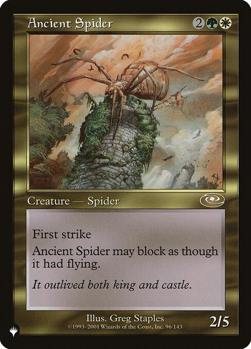 Ancient Spider (The List #1144)