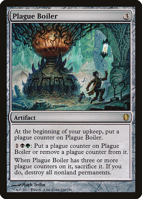 Plague Boiler (Commander 2013 #254)