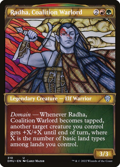 Radha, Coalition Warlord (Dominaria United #310)