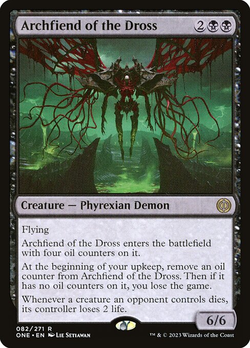 Archfiend of the Dross (Foil Phyrexia: All Will Be One)