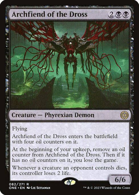 Archfiend of the Dross (Phyrexia: All Will Be One #82)