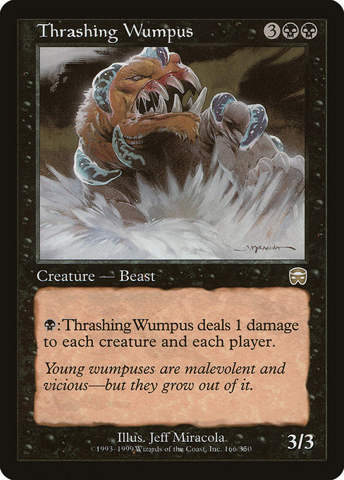 Thrashing Wumpus card image