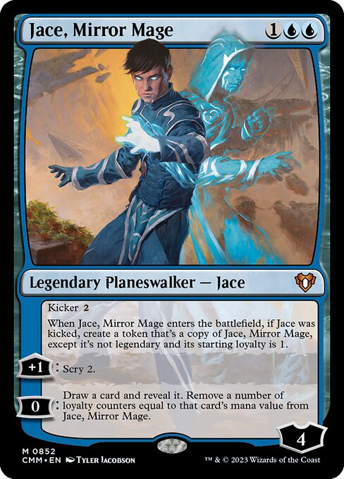 Jace, Mirror Mage (cmm) 852 Jace, Mirror Mage (cmm) 852