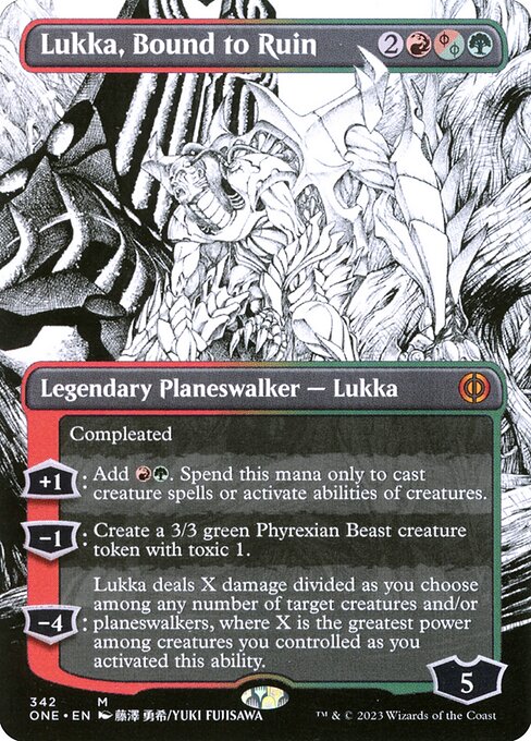 Lukka, Bound to Ruin (Phyrexia: All Will Be One #342)