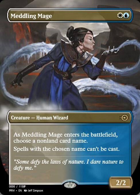 Meddling Mage (Magic Online Promos #82830)