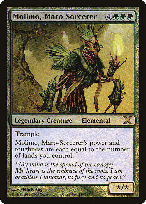 Molimo, Maro-Sorcerer (Tenth Edition #280★)