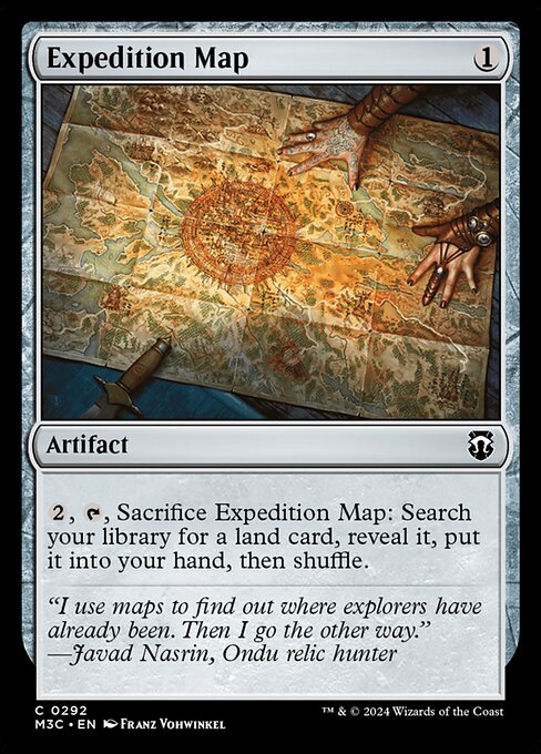 Expedition Map (Modern Horizons 3 Commander #292)