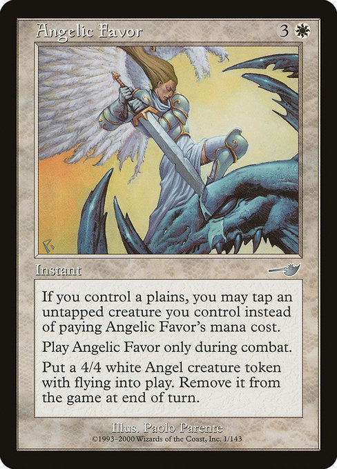 Angelic Favor card image