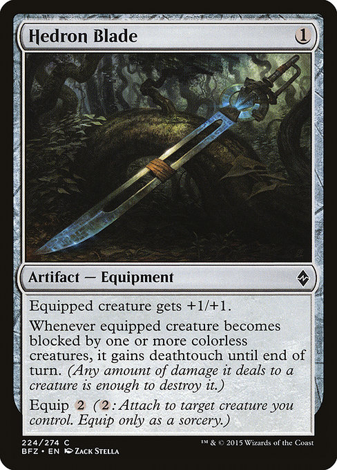 Hedron Blade (Battle for Zendikar #224)