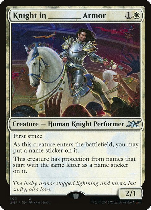 Knight in _____ Armor card image