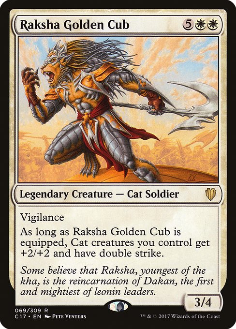 Raksha Lionceaudor|Raksha Golden Cub