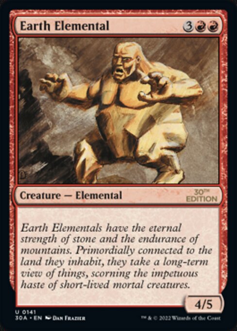 Earth Elemental (30th Anniversary Edition #141)