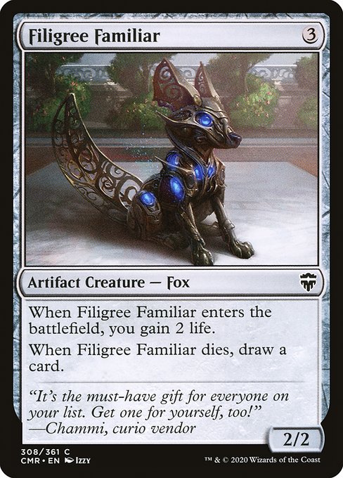 Filigree Familiar (Commander Legends #308)