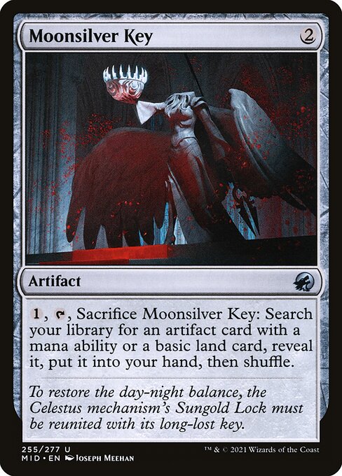 Moonsilver Key (Innistrad: Midnight Hunt #255)