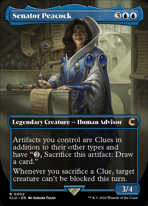 Senator Peacock (Ravnica: Clue Edition #2)