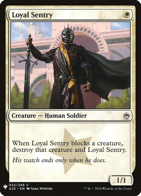 Loyal Sentry (Mystery Booster #168)