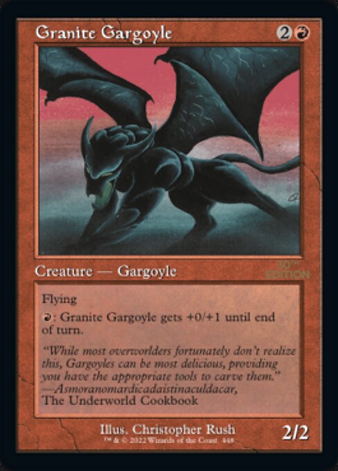 Gargouille de granit|Granite Gargoyle
