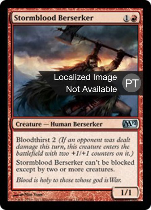 Stormblood Berserker (Magic 2012 #156)