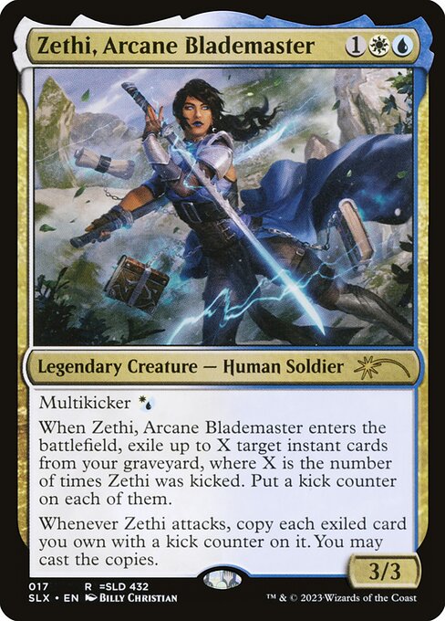 Zethi, Arcane Blademaster (slx) 17 Zethi, Arcane Blademaster (slx) 17