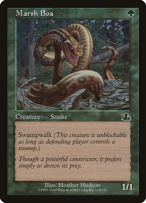 Marsh Boa (Prophecy #118)