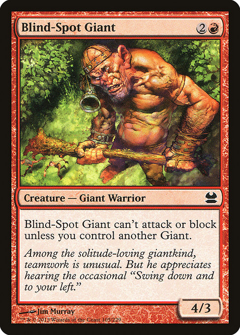Blind-Spot Giant (Modern Masters #105)