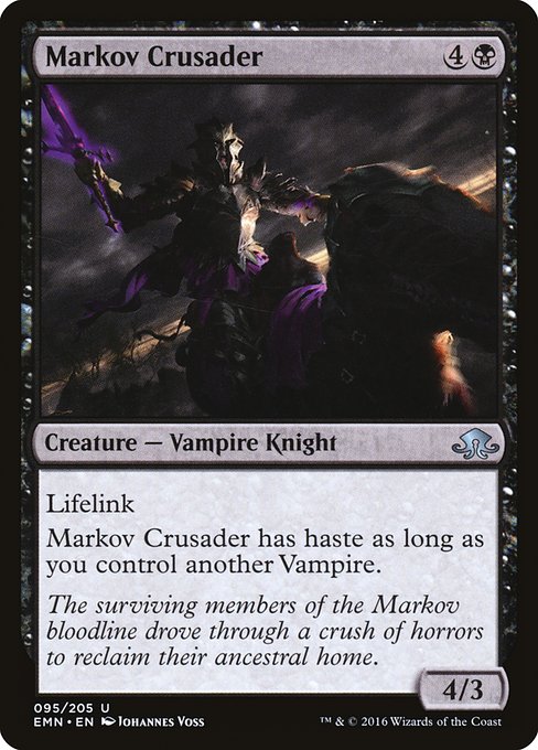 Markov Crusader (Eldritch Moon #95)