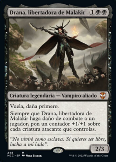 Drana, Liberator of Malakir (New Capenna Commander #248)