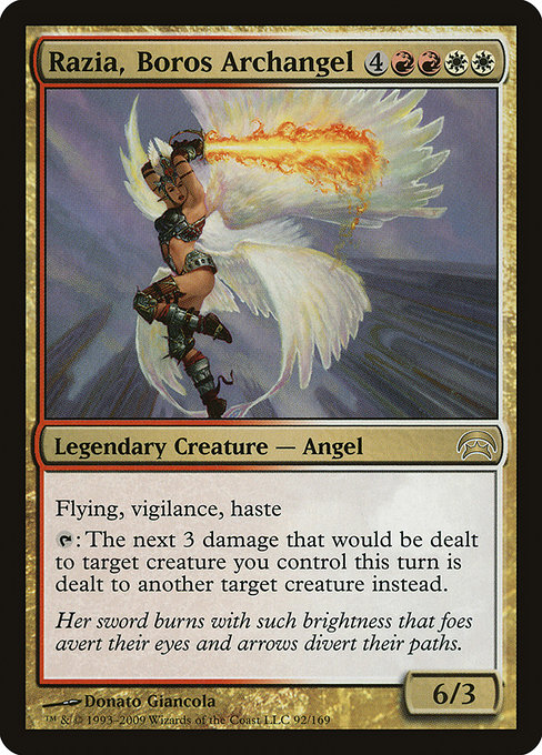 Razia, Boros Archangel (Planechase #92)