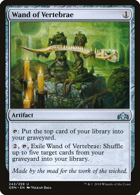 Wand of Vertebrae (grn) 242