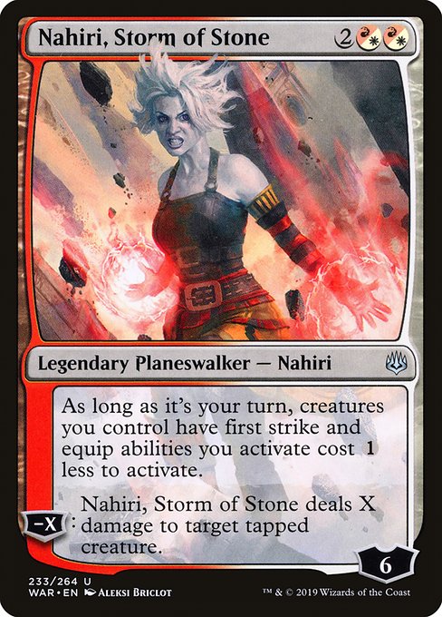 Nahiri, Storm of Stone (War of the Spark #233)