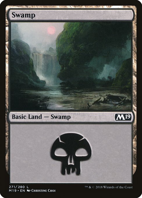 Swamp (Core Set 2019 #271)