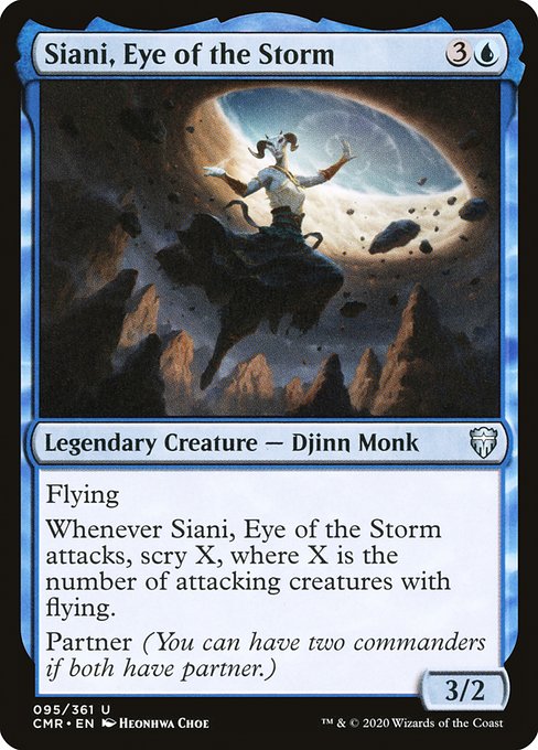Siani, Eye of the Storm (Commander Legends #95)