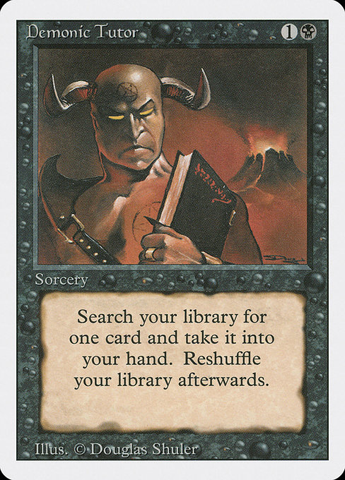 Demonic Tutor (3ed) 105