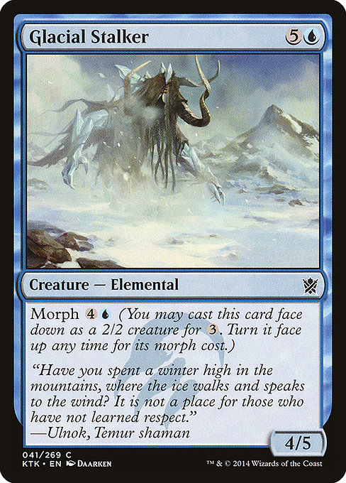Glacial Stalker (Khans of Tarkir #41)