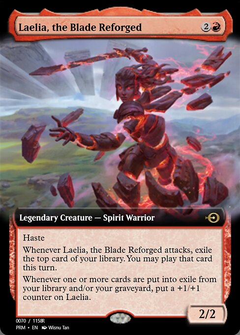 Laelia, the Blade Reforged (Magic Online Promos #90112)