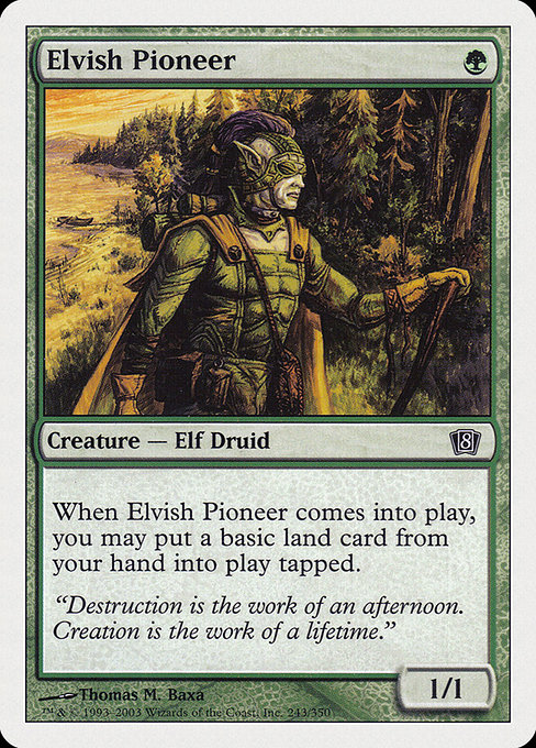 Elvish Pioneer (Eighth Edition #243)