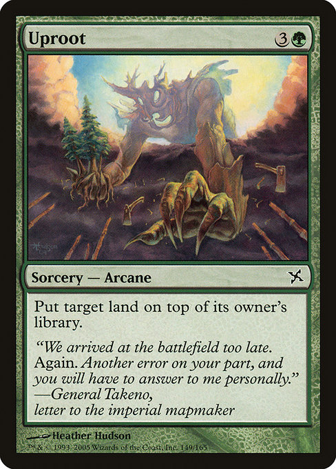Uproot card image