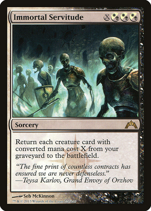 Immortal Servitude (gtc) 220