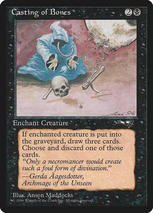 Casting of Bones card image