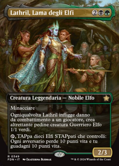 Lathril, Blade of the Elves (Foundations #349)