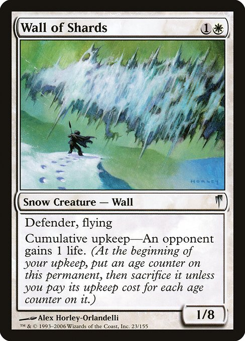 Wall of Shards (Coldsnap #23)