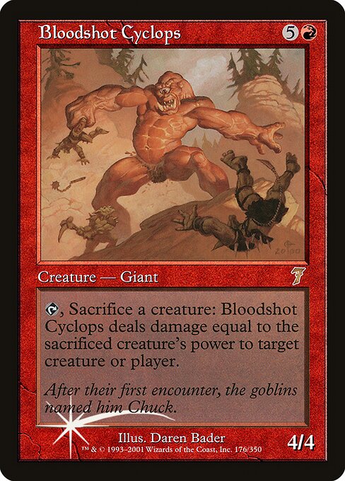 Bloodshot Cyclops card image