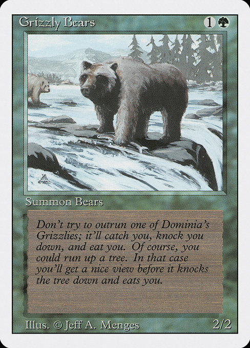 Grizzly Bears (Revised Edition #201)