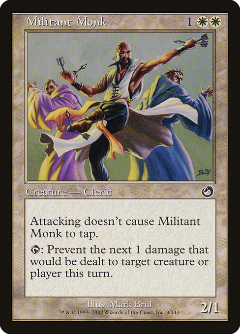 Militant Monk card image
