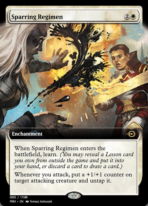 Sparring Regimen (Magic Online Promos #89982)