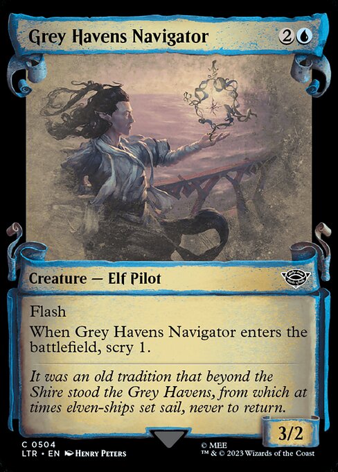 Grey Havens Navigator (Showcase Scrolls)
