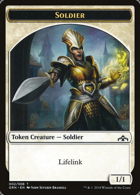 Soldier // Soldier (GRN Guild Kit Tokens #2)