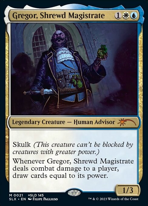 Gregor, Shrewd Magistrate card image