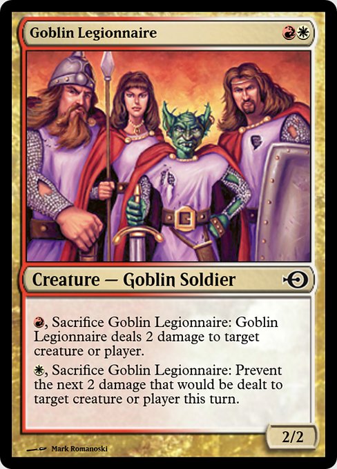 Goblin Legionnaire (Magic Online Promos #35146)